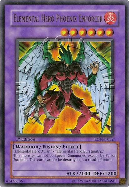 Elemental HERO Phoenix Enforcer