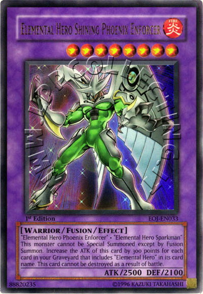 Elemental HERO Shining Phoenix Enforcer