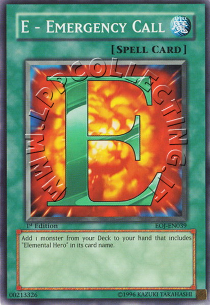 E - Emergency Call