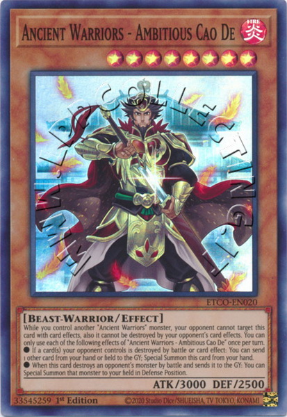 Ancient Warriors - Ambitious Cao De