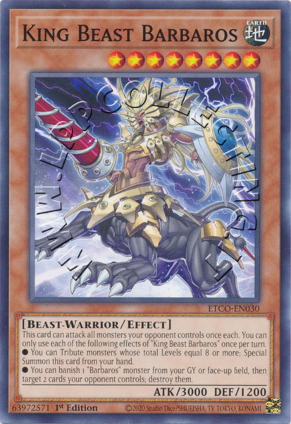 King Beast Barbaros