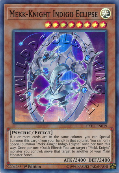 Mekk-Knight Indigo Eclipse