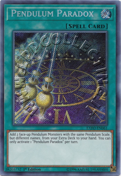 Pendulum Paradox