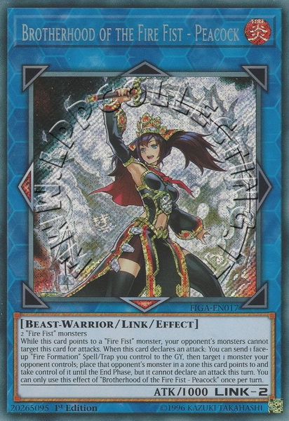 Brotherhood of the Fire Fist - Peacock 