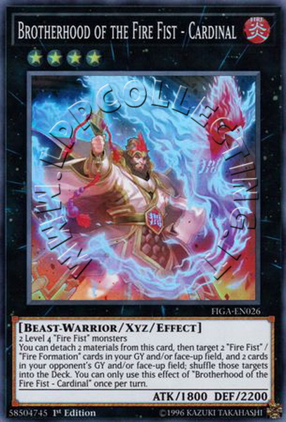 Brotherhood of the Fire Fist - Cardinal