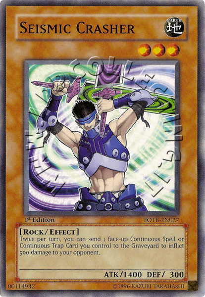 Seismic Crasher
