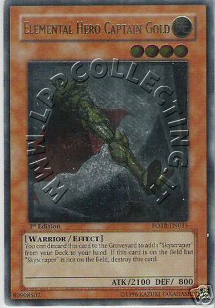 Elemental HERO Captain Gold