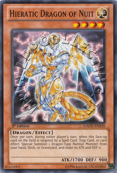 Hieratic Dragon of Nuit
