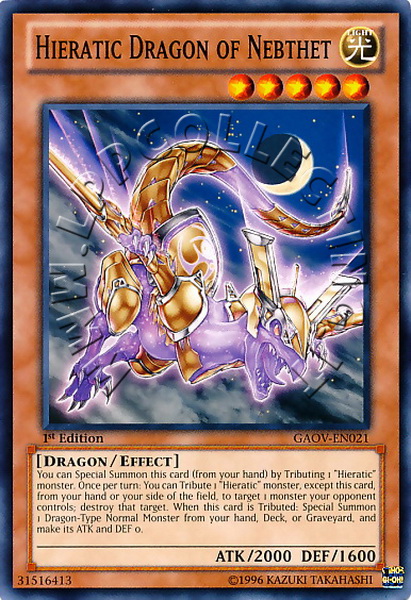 Hieratic Dragon of Nebthet