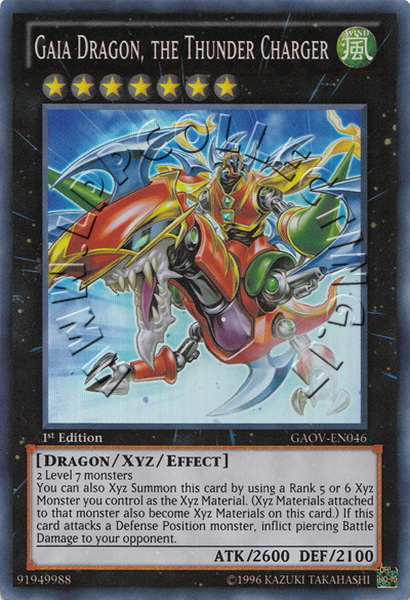 Gaia Dragon, the Thunder Charger
