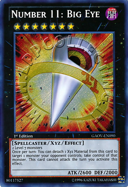Number 11: Big Eye