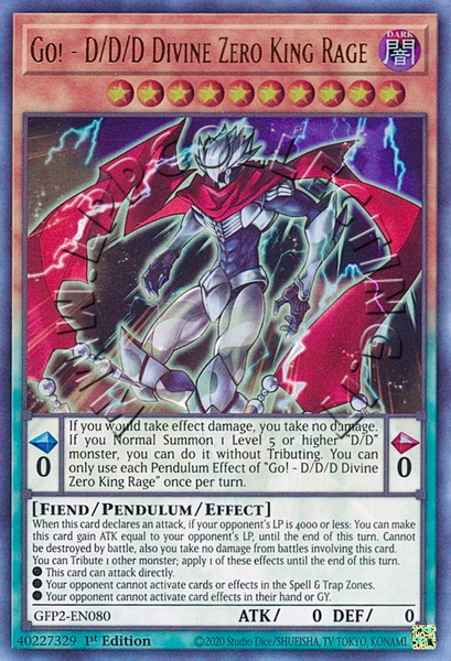 Go! - D/D/D Divine Zero King Rage