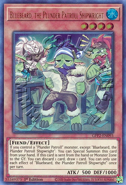 Bluebeard, the Plunder Patroll Shipwright