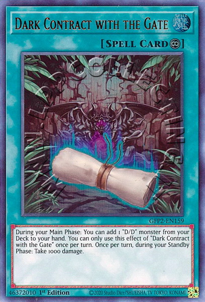 Dark Contract with the Gate