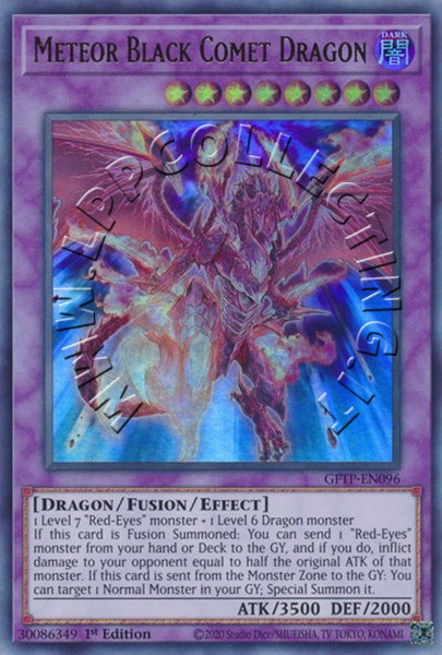 Meteor Black Comet Dragon