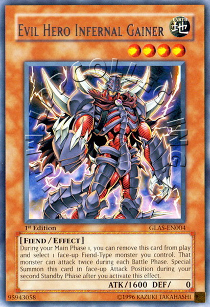 Evil HERO Infernal Gainer