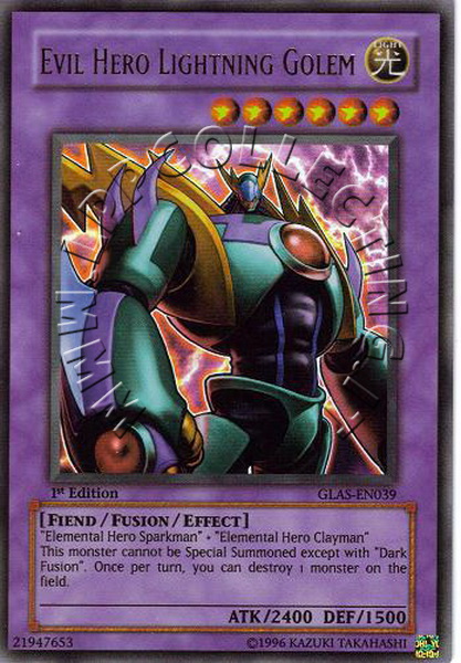 Evil HERO Lightning Golem