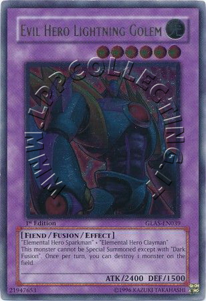 Evil HERO Lightning Golem