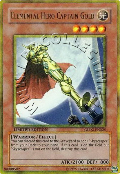 Elemental HERO Captain Gold