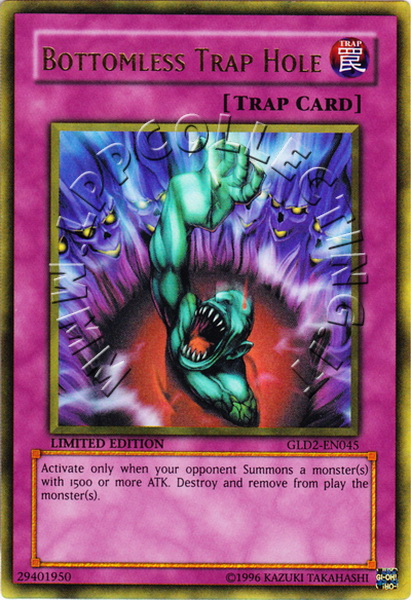 Bottomless Trap Hole