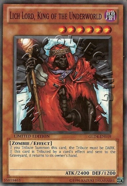 Lich Lord, King of the Underworld