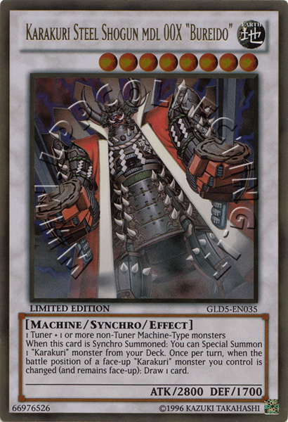 Karakuri Steel Shogun mdl 00X "Bureido"