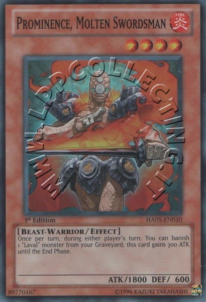 Prominence, Molten Swordsman
