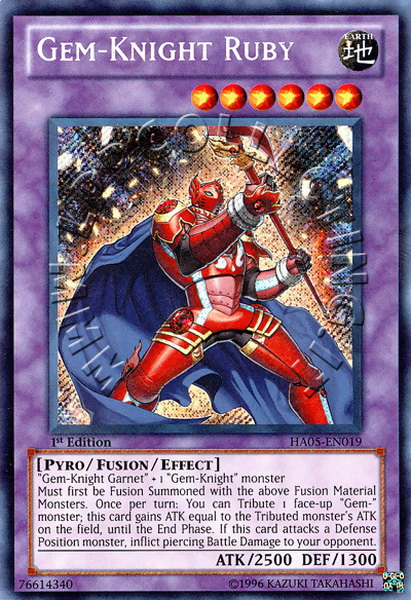 Gem-Knight Ruby