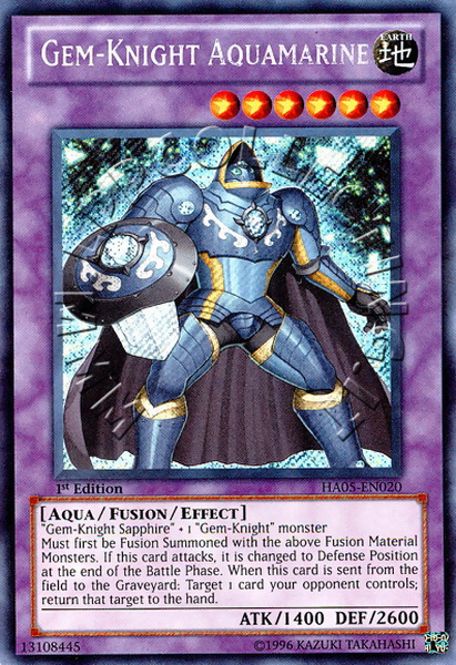 Gem-Knight Aquamarine
