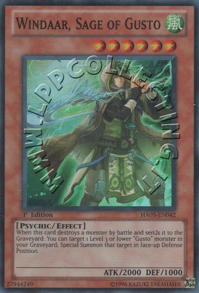 Windaar, Sage of Gusto