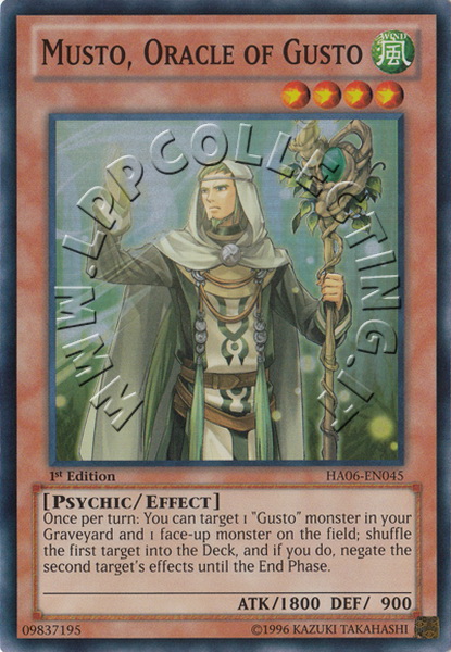 Musto, Oracle of Gusto