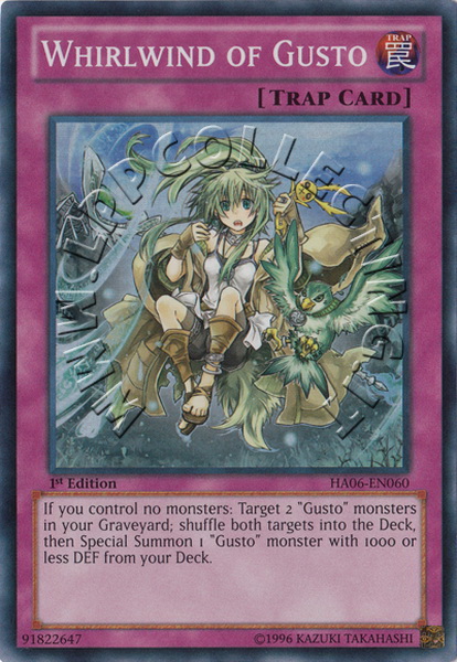 Whirlwind of Gusto