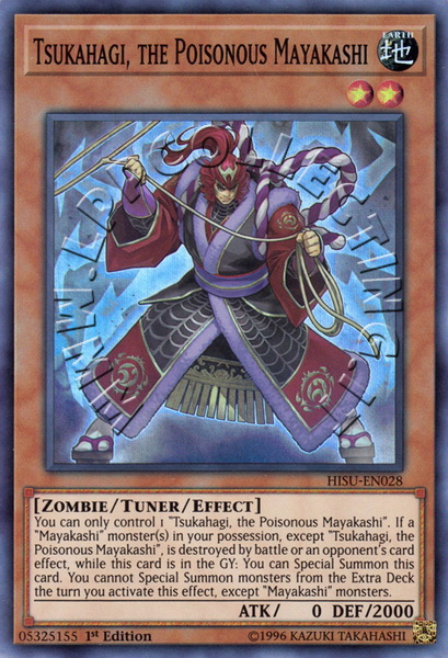 Tsukahagi, the Poisonous Mayakashi
