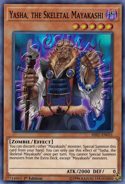 Yasha, the Skeletal Mayakashi
