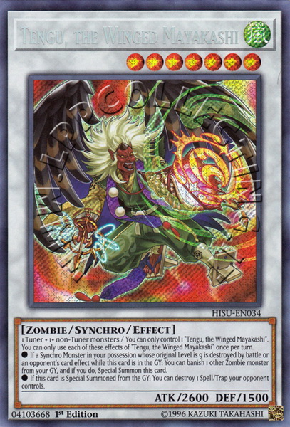 Tengu, the Winged Mayakashi
