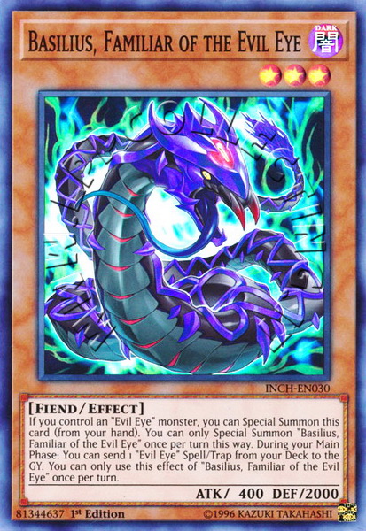 Basilius, Familiar of the Evil Eye