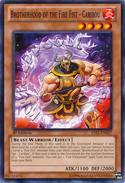Brotherhood of the Fire Fist - Caribou