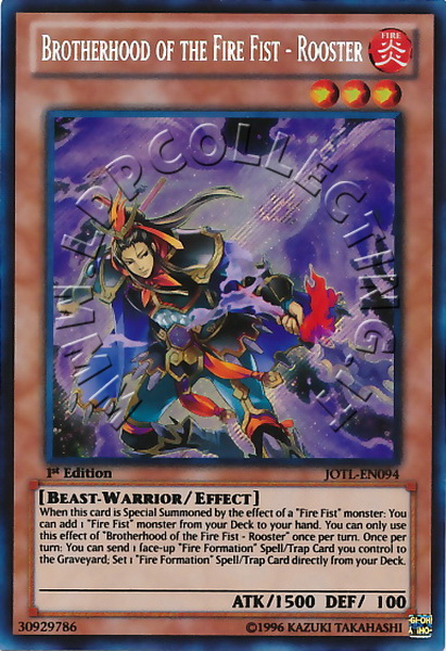 Brotherhood of the Fire Fist - Rooster