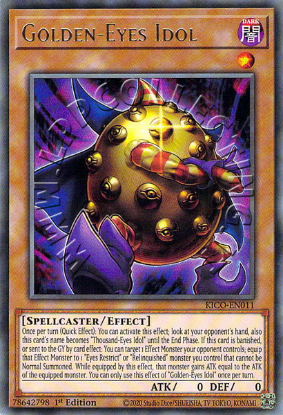 Golden-Eyes Idol 