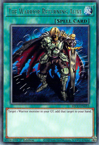 The Warrior Returning Alive
