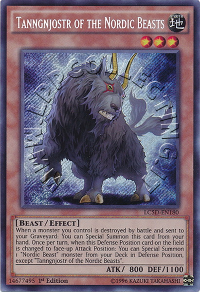 Tanngnjostr of the Nordic Beasts