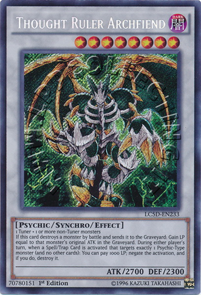 Thought Ruler Archfiend 