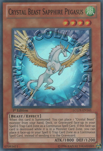 Crystal Beast Sapphire Pegasus