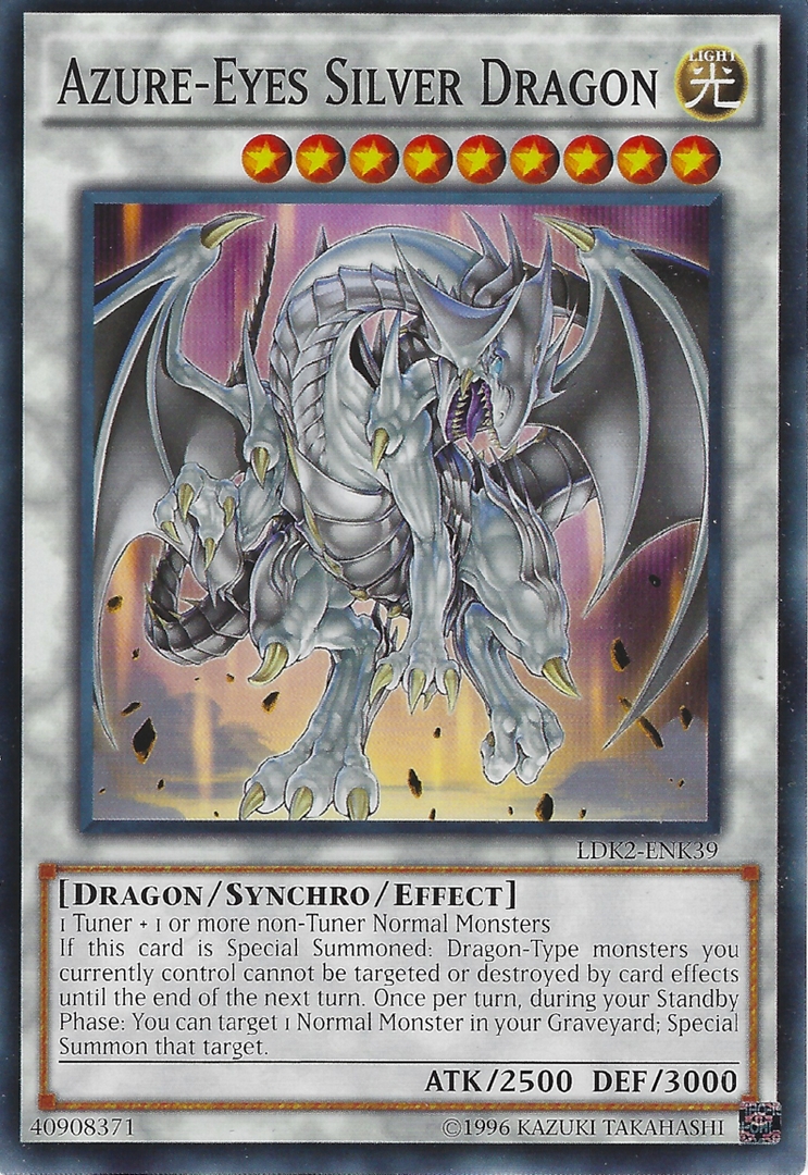 Azure-Eyes Silver Dragon