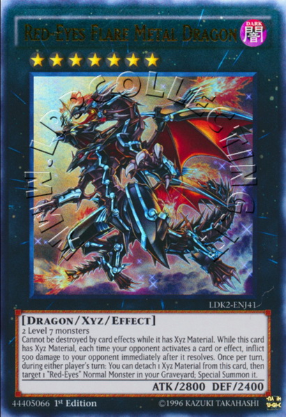Red-Eyes Flare Metal Dragon
