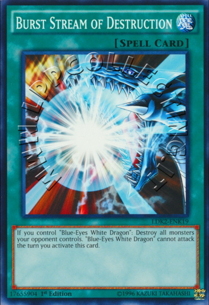 Burst Stream of Destruction