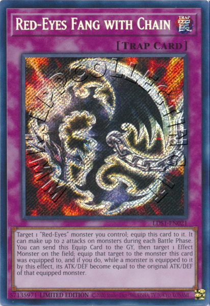 Red-Eyes Fang with Chain