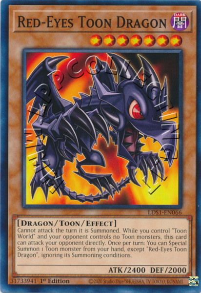 Red-Eyes Toon Dragon