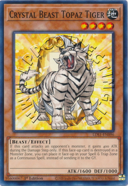 Crystal Beast Topaz Tiger