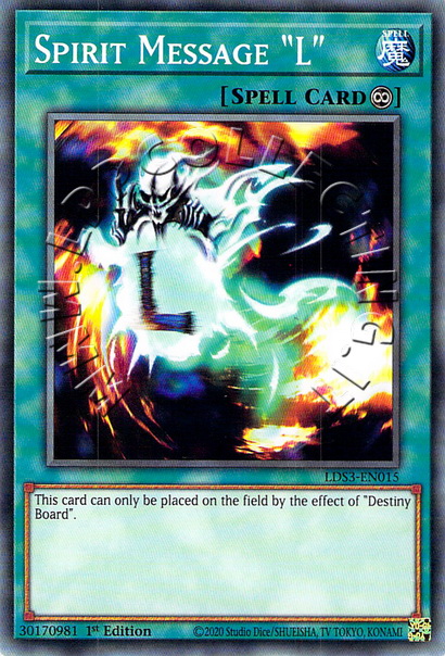 Spirit Message "L"